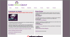 Desktop Screenshot of codehealergroup.com